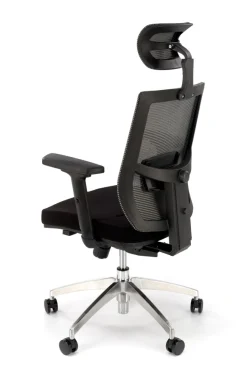 ADMIRAL fotel gabinetowy popielato / czarny1 sztuka