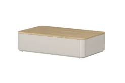 AMILIO ŁAWA 100 2SZ - cashmere / dąb olejowany