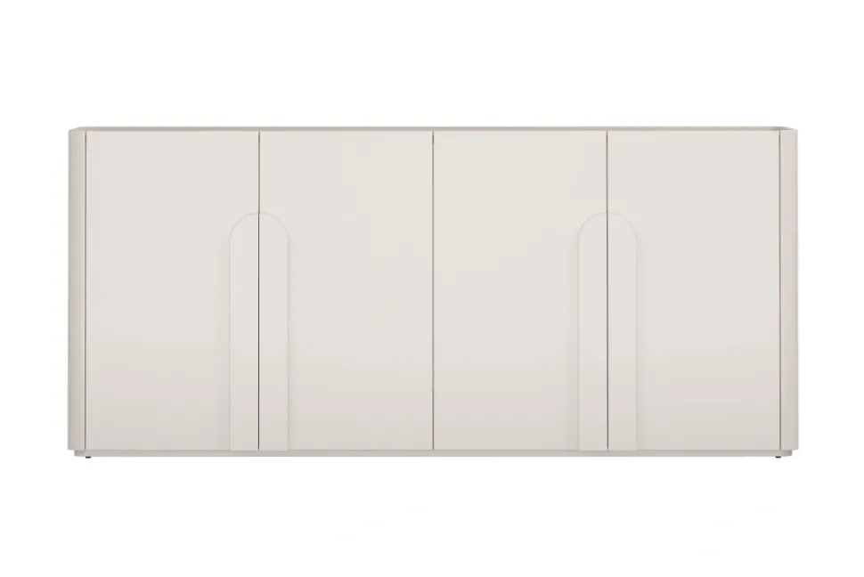AMILIO KOMODA 200 4D - cashmere / dąb olejowany / uchwyty cashmere