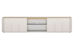 AMILIO RTV 170 1K1SZ - cashmere / dąb olejowany / uchwyty cashmere