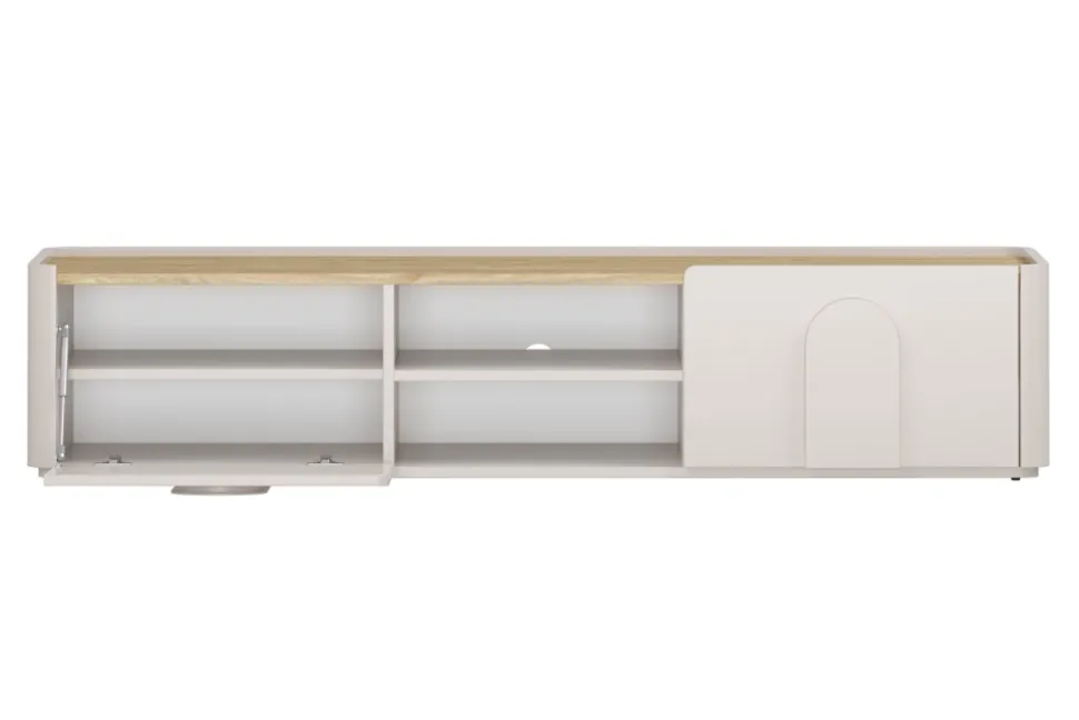 AMILIO RTV 170 1K1SZ - cashmere / dąb olejowany / uchwyty cashmere