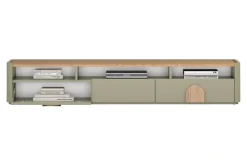 AMILIO RTV 200 1K2SZ - eukaliptus / dąb baltic dune / uchwyty dąb naturalny