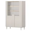 AMILIO WITRYNA 100 2D - cashmere / dąb olejowany / uchwyty cashmere / nogi cashmere