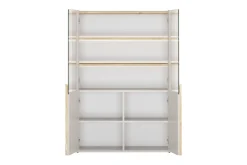 AMILIO WITRYNA 100 2D - cashmere / dąb olejowany / uchwyty dąb jasny