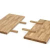 APEX & RADUS - przedłużka blatu 85x40 cm; drewno lite - dębowe kolor: dąb naturalny  (1p=1kpl)1 sztuka