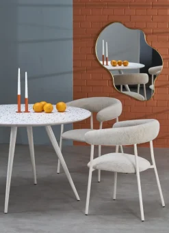 ARAMIS stół, blat - lastryko, nogi - biały (2p=1szt)1 sztuka