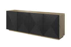 ASHA KOMODA 200 4D - czarny mat / artisan
