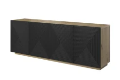 ASHA KOMODA 200 4D - czarny mat / artisan