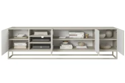 ASHA RTV 200 5D z wnęką - cashmere / stelaż cashmere
