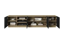 ASHA RTV 200 5D z wnęką - czarny mat / artisan