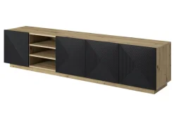 ASHA RTV 200 5D z wnęką - czarny mat / artisan