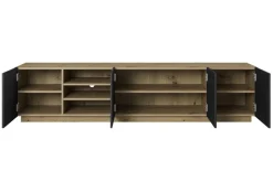 ASHA RTV 200 5D z wnęką - czarny mat / artisan