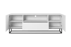 ASHA RTV 167 2D1SZ - biały mat / stelaż