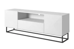 ASHA RTV 167 2D1SZ - biały mat / stelaż