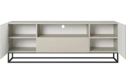 ASHA RTV 167 2D1SZ - cashmere / czarny stelaż