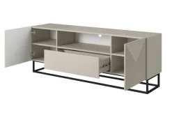 ASHA RTV 167 2D1SZ - cashmere / czarny stelaż