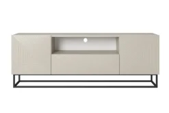 ASHA RTV 167 2D1SZ - cashmere / czarny stelaż