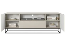 ASHA RTV 167 2D1SZ - cashmere / czarny stelaż