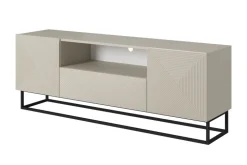 ASHA RTV 167 2D1SZ - cashmere / czarny stelaż