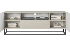 ASHA RTV 167 2D1SZ - cashmere / czarny stelaż