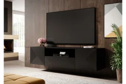ASHA RTV 167 2D1SZ - czarny mat / wisząca