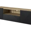 ASHA RTV 167 2D1SZ - czarny mat / artisan / wisząca