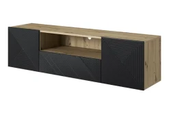 ASHA RTV 167 2D1SZ - czarny mat / artisan / wisząca
