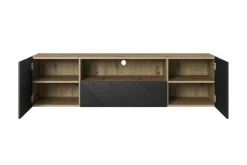ASHA RTV 167 2D1SZ - czarny mat / artisan / wisząca
