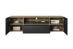 ASHA RTV 167 2D1SZ - czarny mat / artisan / wisząca