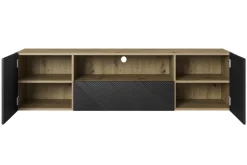 ASHA RTV 167 2D1SZ - czarny mat / artisan / wisząca
