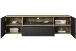 ASHA RTV 167 2D1SZ - czarny mat / artisan / wisząca