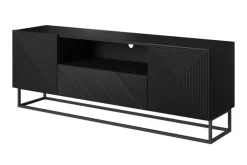 ASHA RTV 167 2D1SZ - czarny mat / stelaż