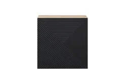 ASHA SZAFKA WISZĄCA 40 1D - czarny mat / artisan