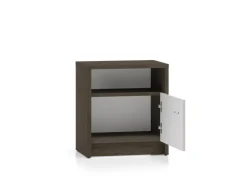 Avante 08 dąb windmill / MDF cashmere połysk - szafka nocna 1D