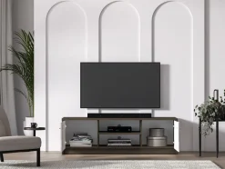 Avante 06 dąb windmill / MDF cashmere połysk - RTV 2D