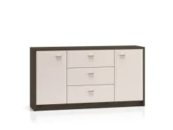 Avante 04 dąb windmill / MDF cashmere połysk - komoda 2D3S