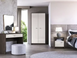 Avante 04 dąb windmill / MDF cashmere połysk - komoda 2D3S