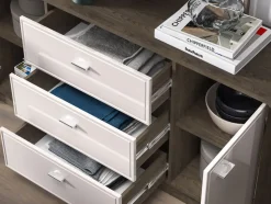 Avante 04 dąb windmill / MDF cashmere połysk - komoda 2D3S