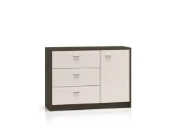 Avante 05 dąb windmill / MDF cashmere połysk - komoda 1D3S