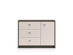 Avante 05 dąb windmill / MDF cashmere połysk - komoda 1D3S
