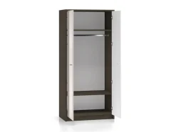 Avante 01 dąb windmill / MDF cashmere połysk - szafa 2D