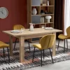 BAGIO stół rozkładany 120-160/80 cm dąb artisan/dąb artisan (1p=1szt)1 sztuka