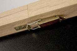 BAGIO stół rozkładany 120-160/80 cm dąb artisan/czarny (2p=1szt)1 sztuka