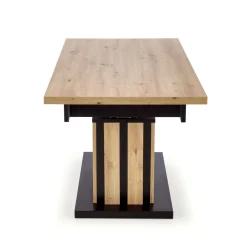 BARETTI ława dąb artisan/czarny (3p=1szt)1 sztuka
