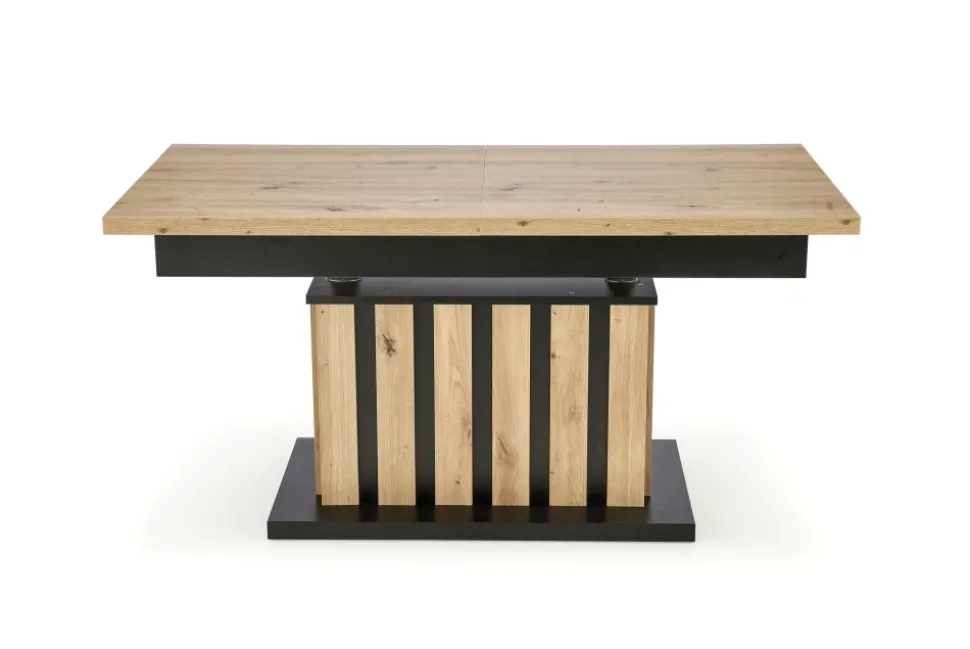 BARETTI ława dąb artisan/czarny (3p=1szt)1 sztuka