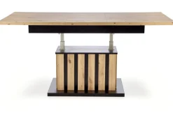BARETTI ława dąb artisan/czarny (3p=1szt)1 sztuka