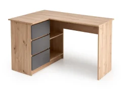 BEGA biurko, dąb artisan / grafitowy (2p=1szt)1 sztuka