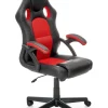 BERKEL fotel gabinetowy czarno-czerwony (1p=1szt)1 sztuka