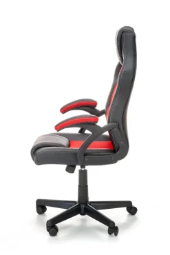 BERKEL fotel gabinetowy czarno-czerwony (1p=1szt)1 sztuka