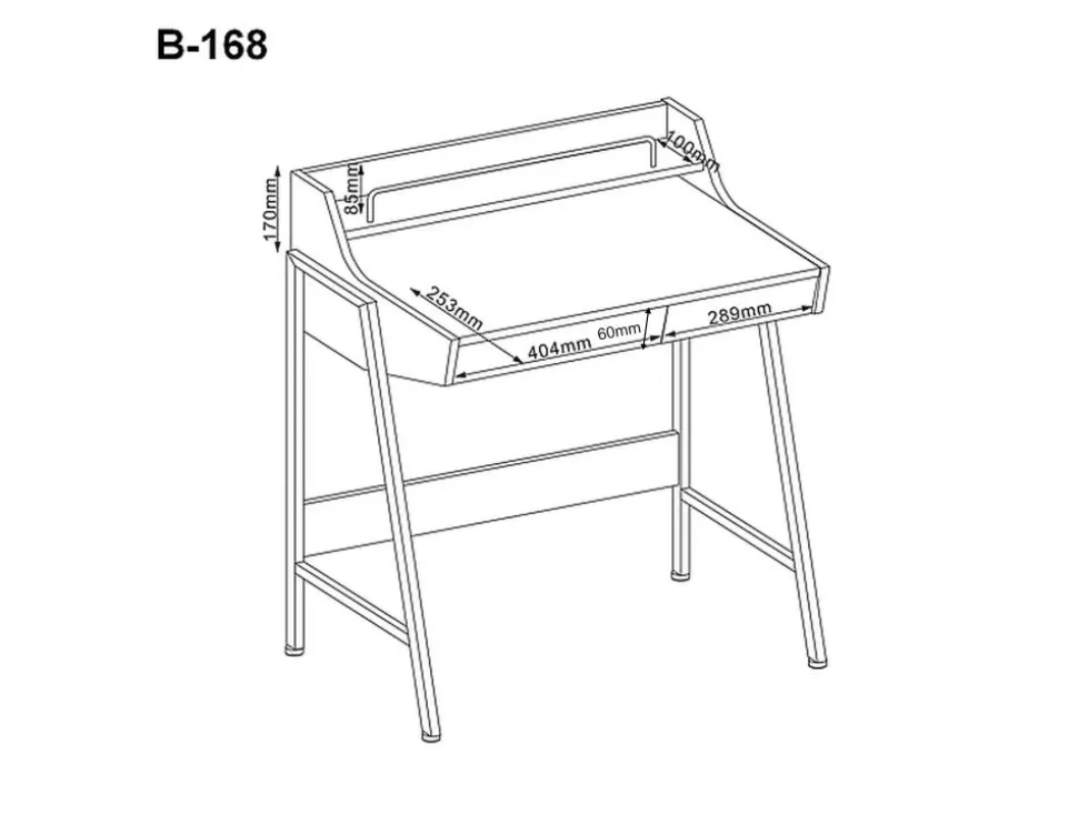 Biurko B-168